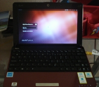 Ubuntu 12.04 no Asus Eee PC